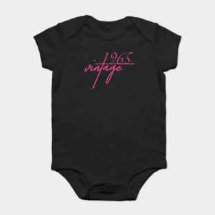 1965 Vintage. 55th Birthday Cool Gift Idea Baby Bodysuit